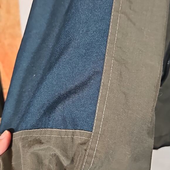 Columbia Vintage 90's Men's Green-brown Coat Jacket - Picture 3 of 6